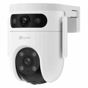 EZVIZ H9C Dual-Lens 3K (5MP+5MP) Wi-Fi Pan & Tilt Camera | Two-Way Calling | 360° Coverage | AI Motion Detection | Color Night Vision | Siren & Strobe Light | Alexa Compatible | Weatherproof | Supports Up to 512GB Storage