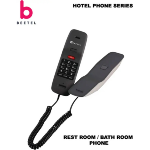 Beetel H27 Hotel Phone Corded Landline with Answering Machine | Speed Dial, MWL, Wall Mountable (White)