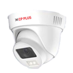 CP PLUS 2.4MP Full-Color Guard+ Dome Camera with Built-in Mic, 20m Smart Light (IP67)